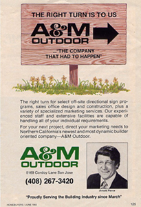 Our first add from Homebuyers Magazine, June 1982
